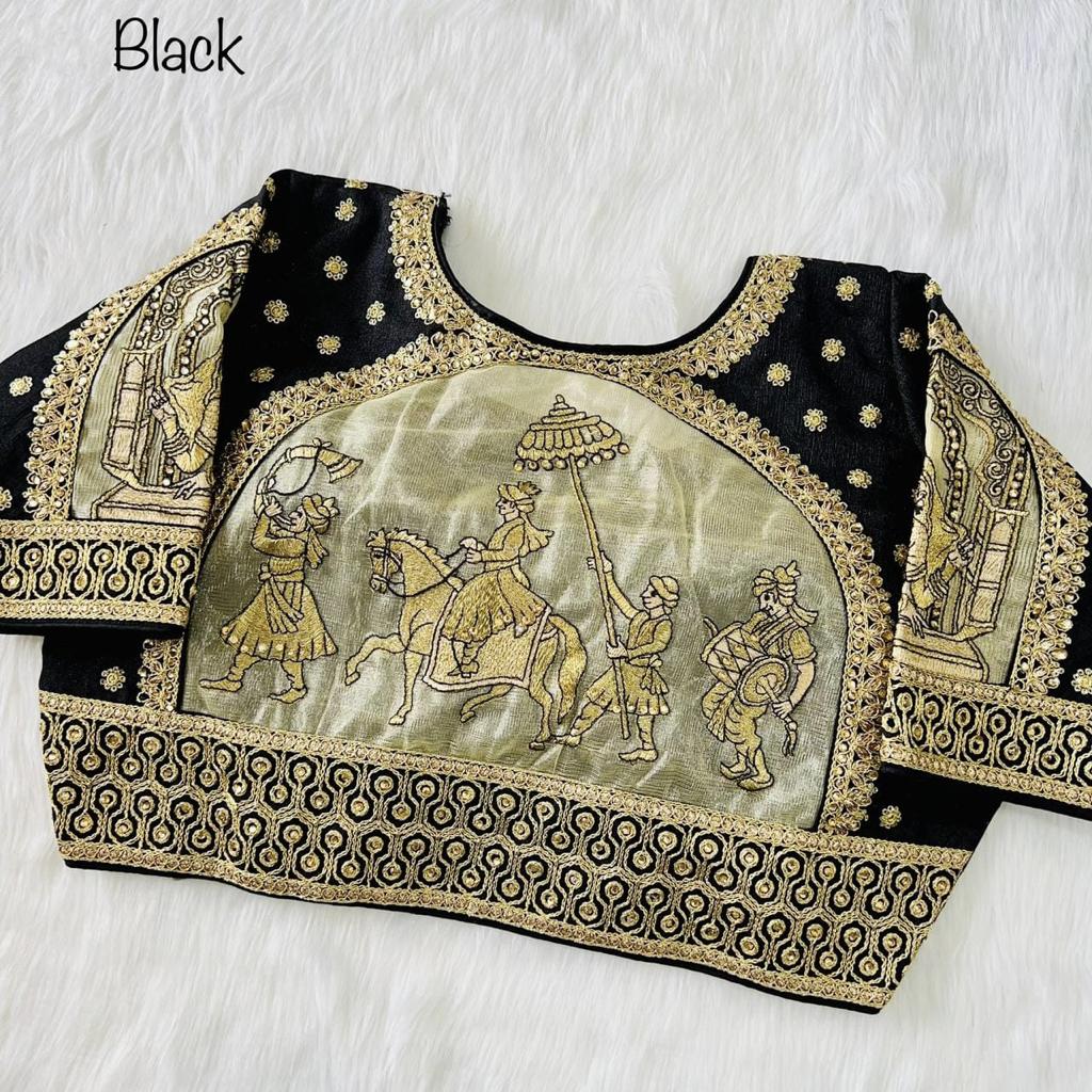 Ruhi Fashion Bridal Work Wedding Wear Blouse Catalog
